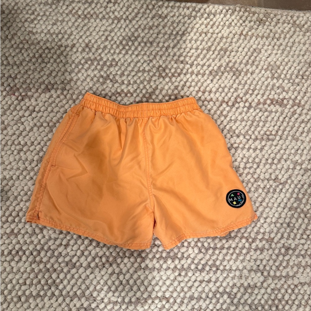 Orange Maui Swim Shorts